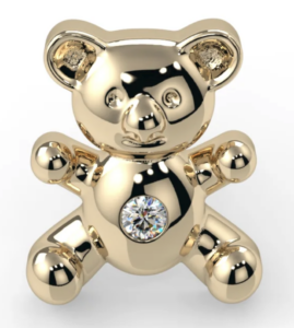 Kiwi Gem Teddy Bear- 14K- TS